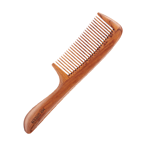 MR.GREEN德国木梳子养发按摩梳天然红贵宝礼物生日礼物送妈妈老婆Mr-7121