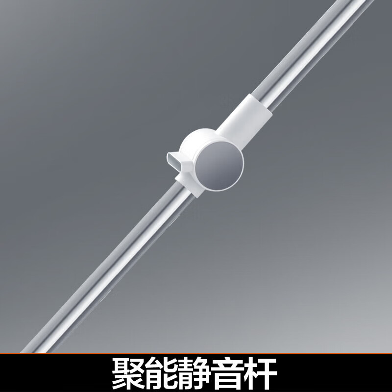 大卫旋转拖把36cm杆伸缩99-127cm 2头加厚拖布 D10双驱动免手洗