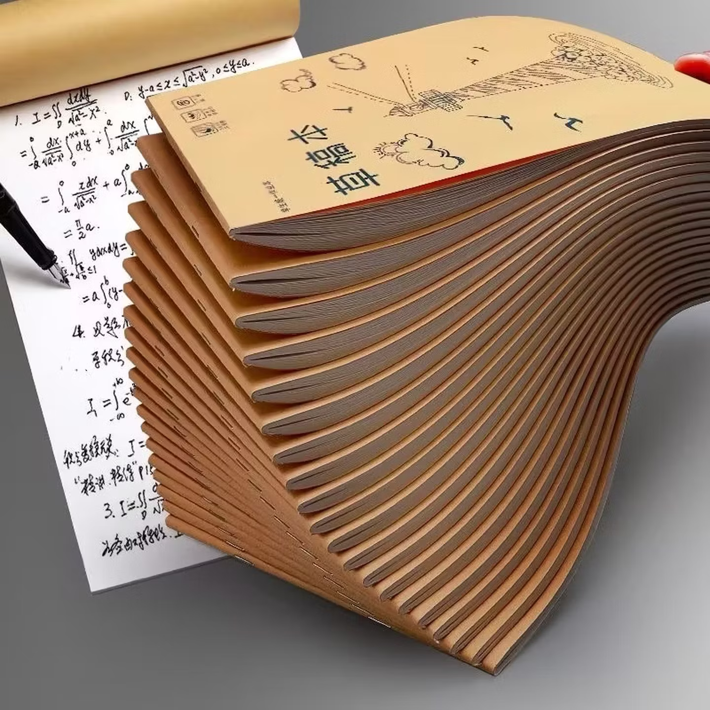 草稿纸考研专用大学生草稿本学生用初中高中生演草纸小学生打草纸 五本