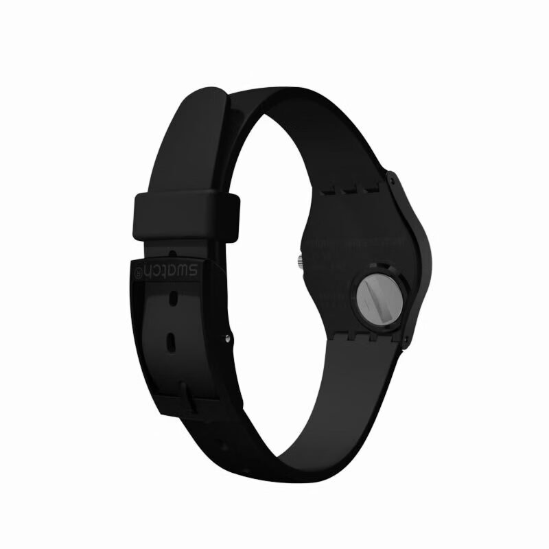 斯沃琪（Swatch）瑞士手表 原创系列纯黑之境石英女表 纯黑之境 LB170E