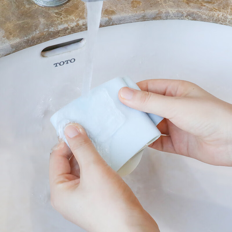 绿之源可水洗粘贴型纯色马桶坐垫家用四季通用厕所坐便器垫子亲肤可水洗 可水洗马桶坐垫3对6片