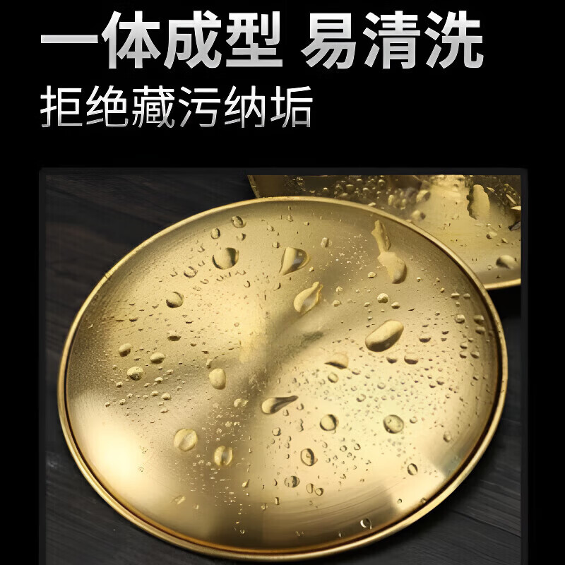 AILUKI日本奥氏体不锈钢盘子小吃圆盘吐骨碟食品级餐桌垃圾渣盘备菜盘家 【原钢色】骨碟【6个装】带收纳架