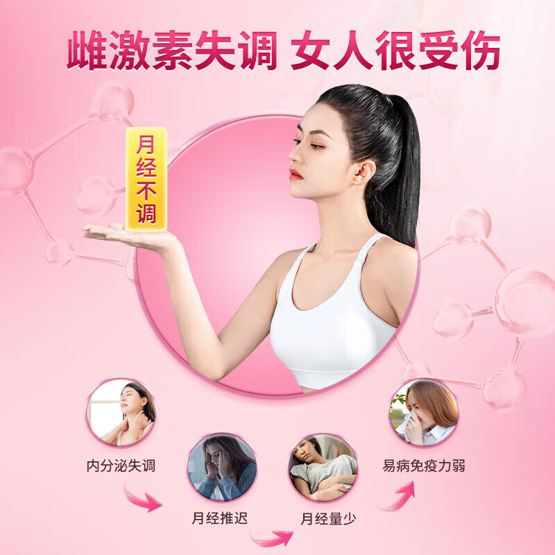 同仁堂（TRT）大豆异黄酮黄酮胶囊更年期妇女补充雌激素调理改善睡眠内分泌失调 30粒*5瓶 巩固装 【5倍补雌激素 卵巢健康】 大豆异黄酮更年期补充雌激素