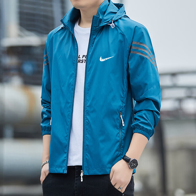 冰丝防晒衣夏季新款透气薄款外套轻薄防紫外线钓鱼防晒服男款速干 2680白色 L