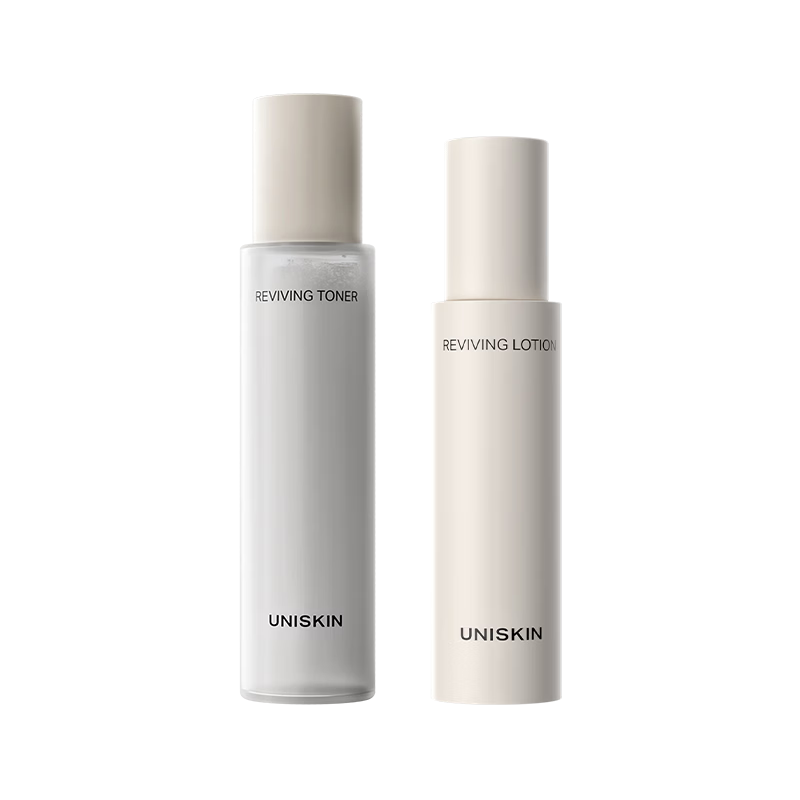 优时颜（UNISKIN）冷光[水150ml+乳100g]套装舒缓修护维稳保湿生日纪念日母亲节礼物