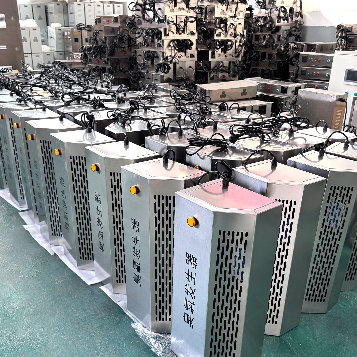 薪志源臭氧发生器水产养殖食品厂工业型水处理杀菌器空气源氧气源除臭净化消毒机泳池高浓度净化除臭设备 空气源10g