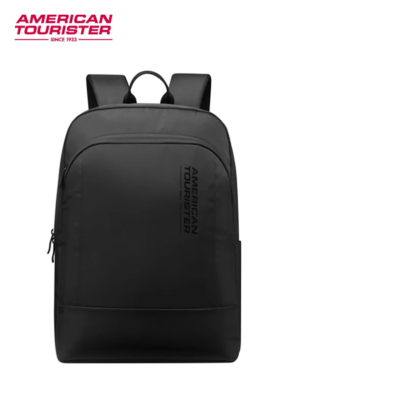 美旅（AMERICAN TOURISTER）户外双肩包休闲背包旅行运动登山包通勤电脑包商务轻便 NH9*09001 黑色