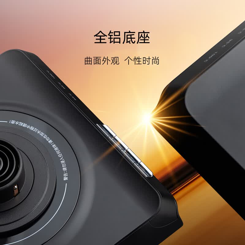 尚明高档智能电热水壶泡茶烧水壶电茶炉变频全自动上水煮茶器家用烧水壶开水壶自动断电嵌入式316L茶台 1L 白色