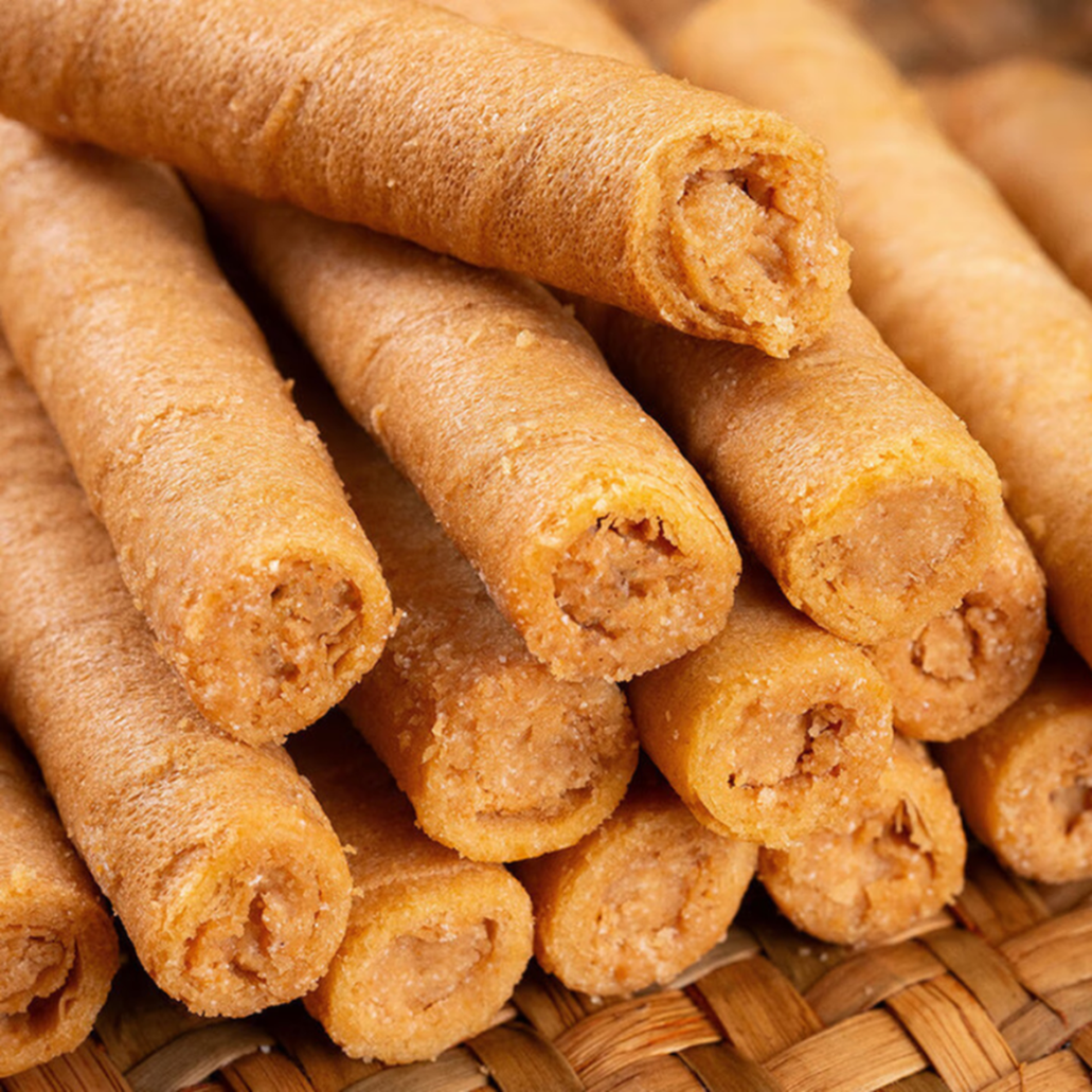 爆浆花生蛋酥卷蛋卷解馋下午茶休闲零食办公室零嘴 72支