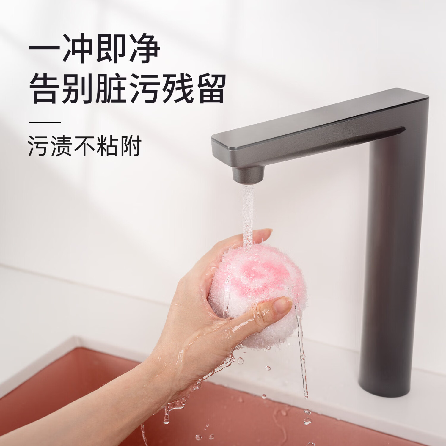秉秀台面清洁球浴室洗手池浴缸水龙头缝隙软毛刷子清洁神器【送挂钩】 【推荐】清洁球3只装【2蓝1粉】
