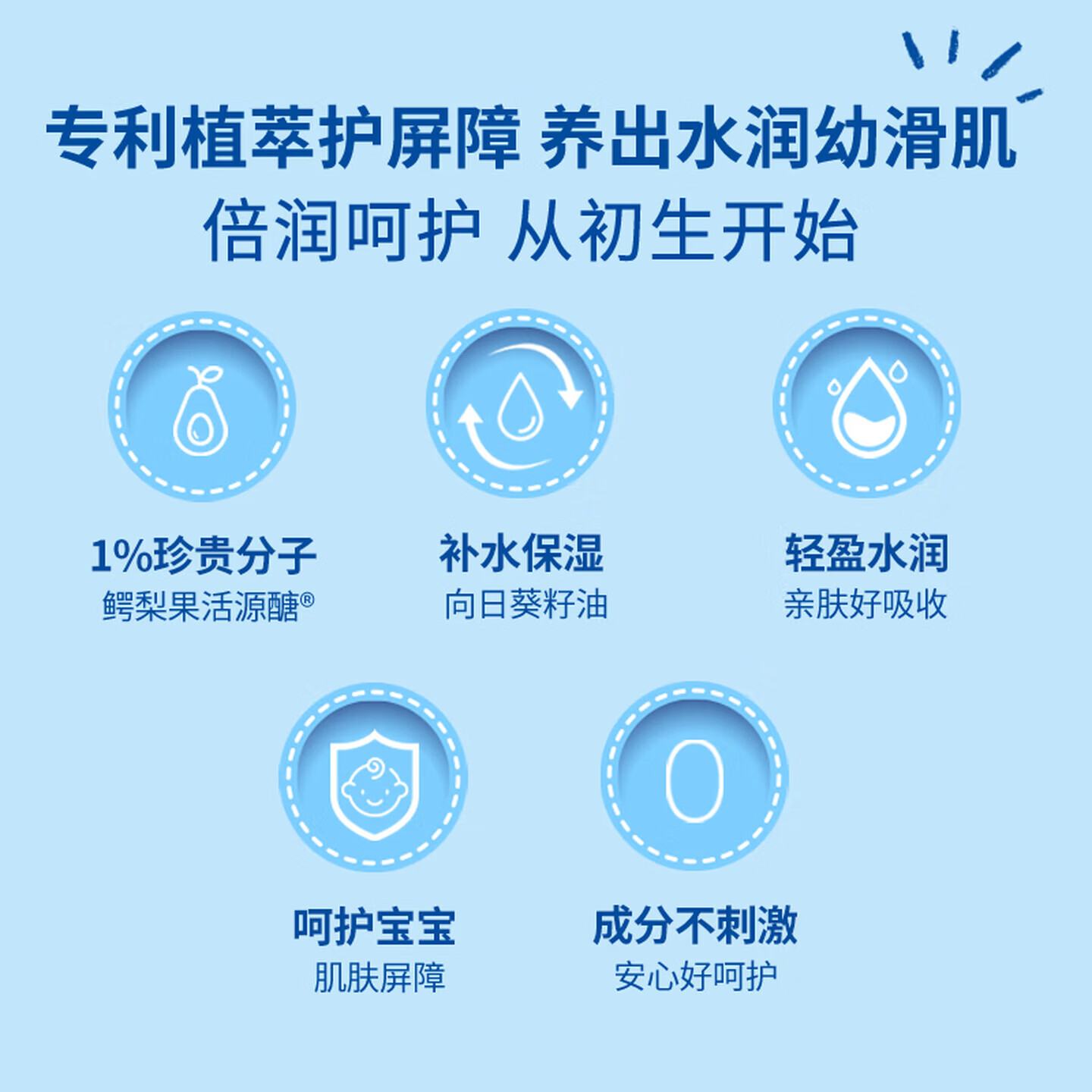妙思乐儿童面霜 婴儿宝宝保湿贝贝面霜滋润霜高保湿水润 【双支更划算】贝贝保湿面霜40ML*2支