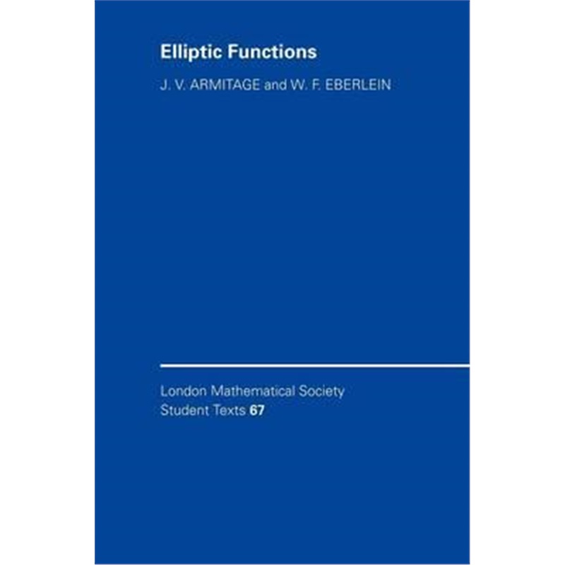 预订elliptic functions
