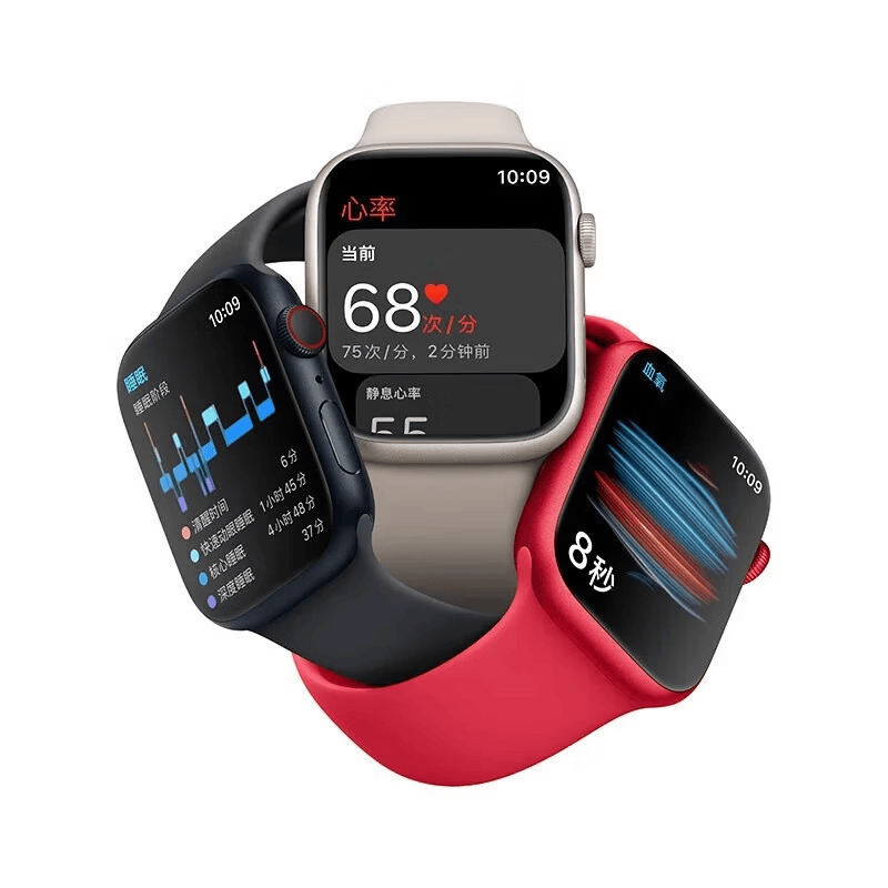 iwatch手表S10/S9/S8/S7/特价运动watch 【s8手表】午夜色 40/41/42/43MM-GPS【配件礼包】