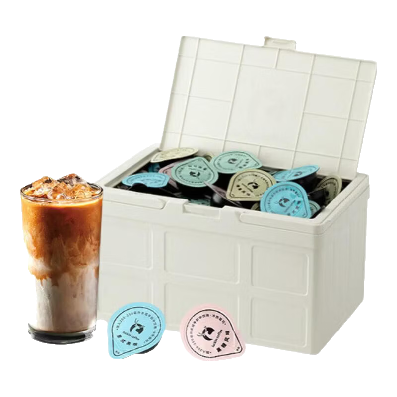 瑞幸咖啡0糖0脂浓缩咖啡液冰美式生椰拿铁14倍浓缩速溶黑咖啡18ml 经典混合风味【1盒88杯】