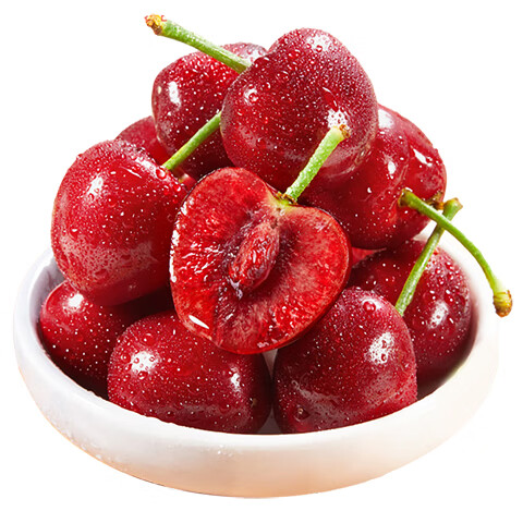 鲁禧山东大樱桃车厘子新鲜应季水果送礼礼盒 4斤(净重) 【头茬尝鲜】品质手选果22-26mm