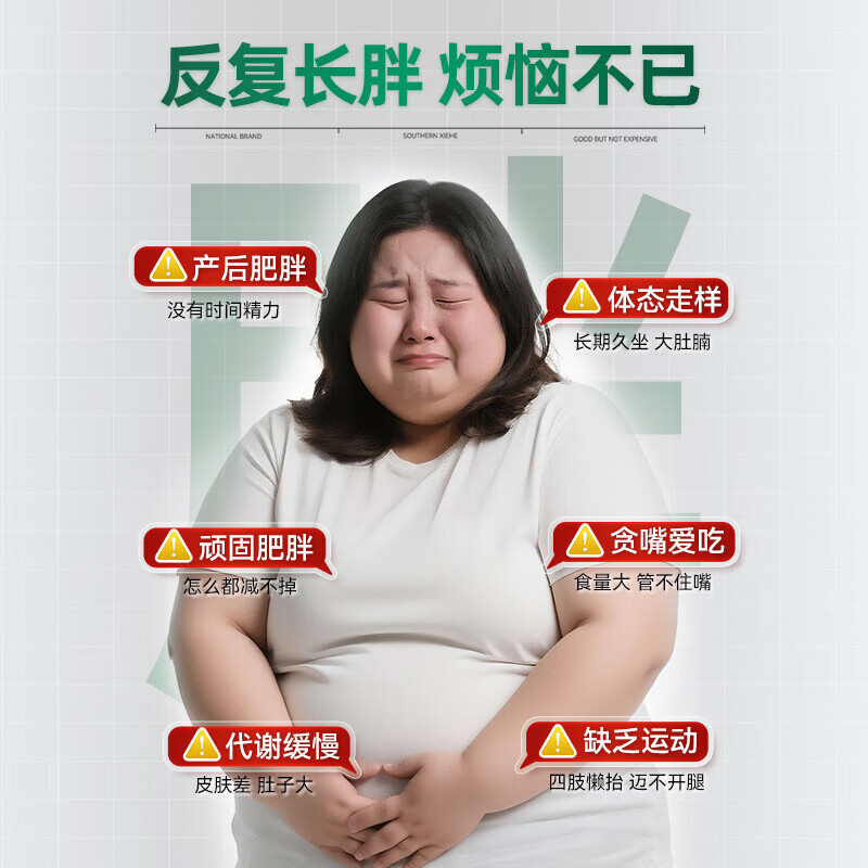 南方协和 SOUTHERN XIEHE左旋肉碱泽泻胶囊特级减肥胶囊搭减肥燃脂减脂运动 10g*3盒