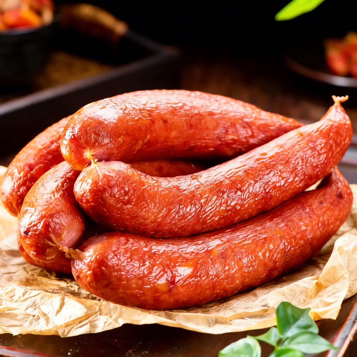 李万全李家猪蹄红肠哈尔滨红肠90g东北特产香肠开袋即食肉肠早餐烤肠下酒菜零食 【哈尔滨肠90g*10支】共900g（含牛肉）