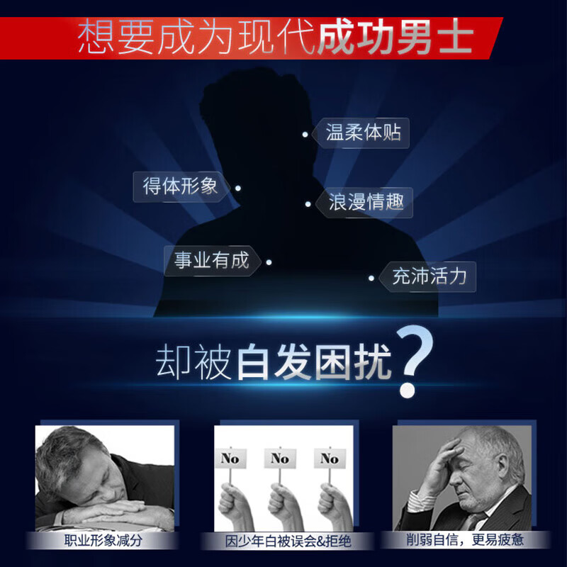 施华蔻(Schwarzkopf)男士染发霜染发剂 遮白盖白染发膏自己染快显色男士专用 【男士专用】2.0自然黑色