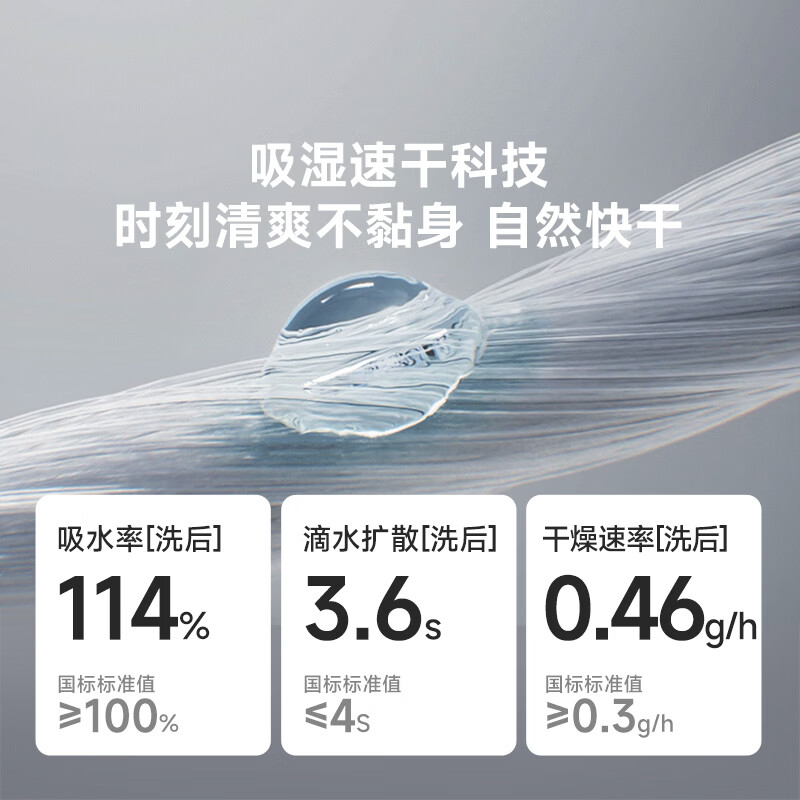SUPIELD素湃速干凉感吸湿抗皱弹力清耐磨自由裤休闲裤男女同款 云雾紫 薄款 L