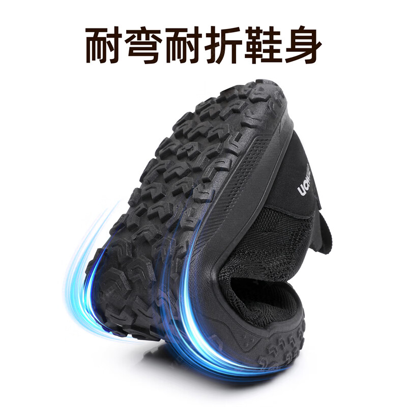 意迪森2026新款男士休闲鞋透气网面软底防滑中老年舒适一脚蹬轻便爸爸鞋 灰色 单层 39 (245mm)