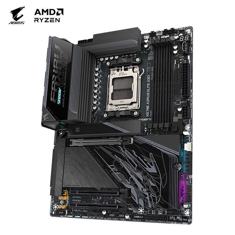 技嘉 小雕X870E AORUS ELITE X3D WIFI7 DDR5 图 3