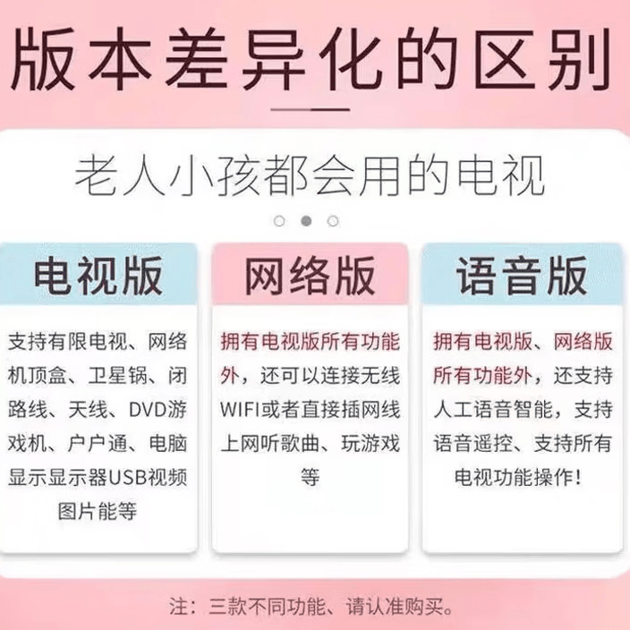 康徍系列2026新款【补贴40%】55英寸超高清液晶电视机智能网络WiFi语音投屏防爆护眼老人家用小尺寸 32英寸 【小尺寸推荐】 电视版【全国联保】