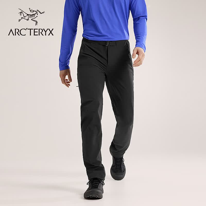 ARC'TERYX始祖鸟 GAMMA SL PANT 轻量 男子 运动长裤 BLACK/黑色 32