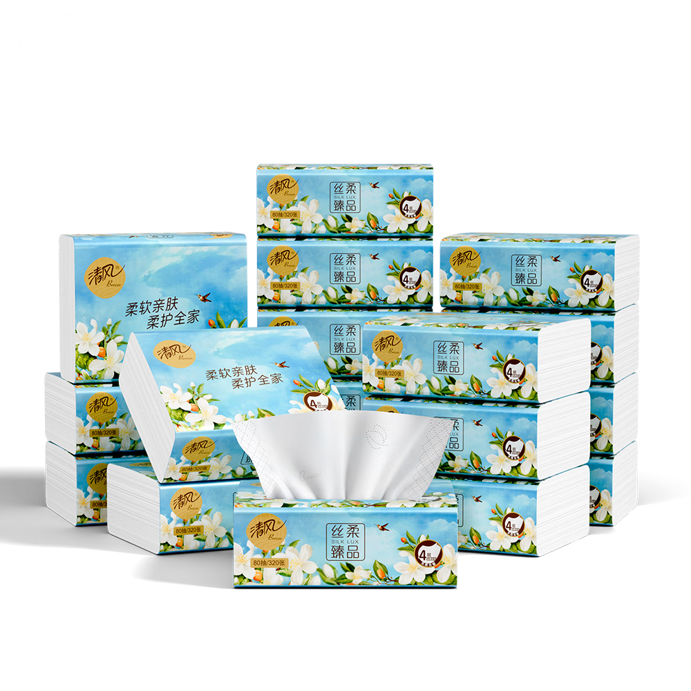 Breeze/��� ������Ʒ80�� 4��S�� ��ֽ 18�� 20.79Ԫ