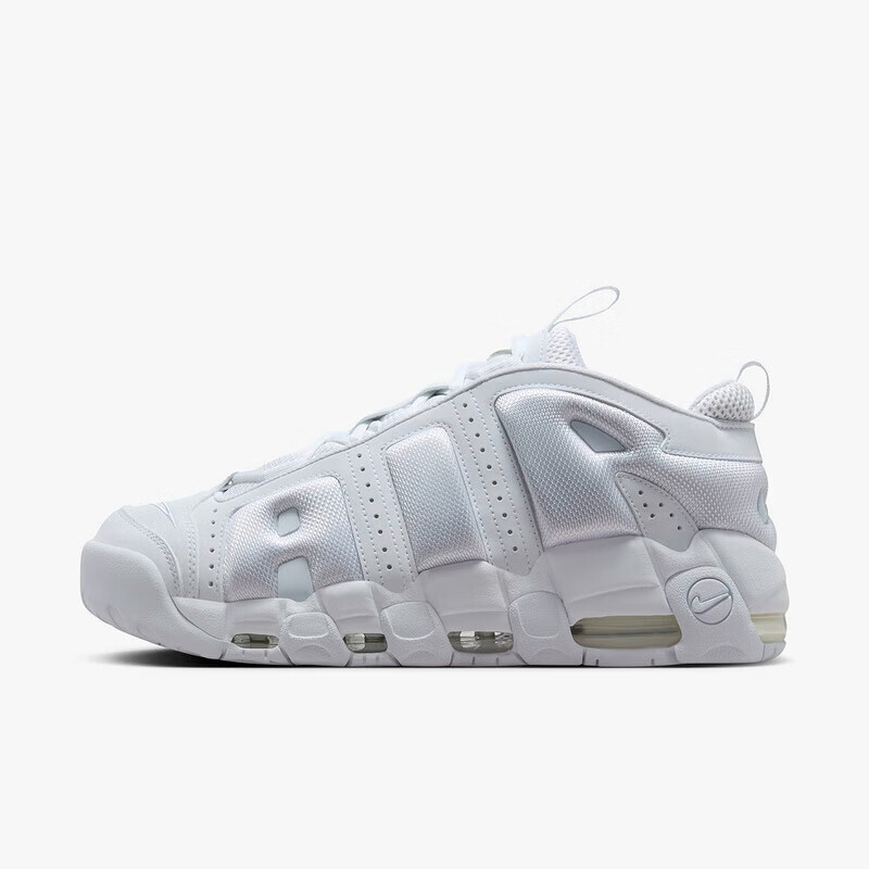 耐克（NIKE）休闲鞋男鞋2025秋季新款运动鞋Air More Uptempo皮蓬大Air篮球鞋 FZ3055-100 35.5