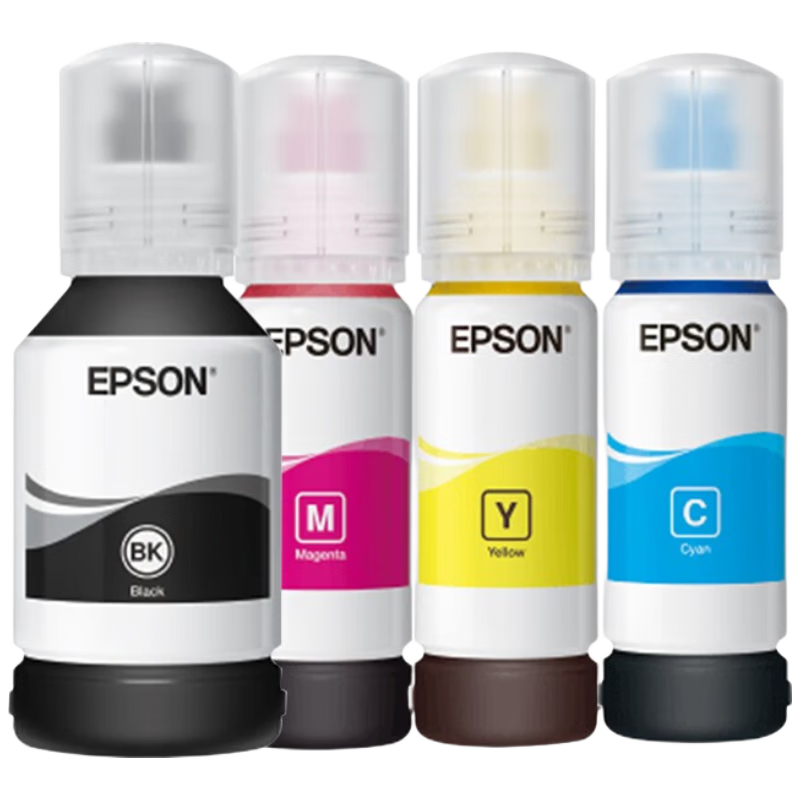 爱普生(EPSON)原装墨水009四色套装(适用L15158 L15168 L6468 L6498 L6558 L6578 L15188) T06E1-4 墨水