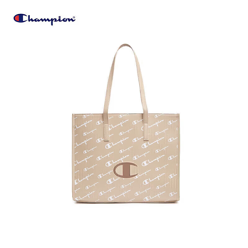 Champion美国冠军2025新款手提包女男 潮流休闲时尚腋下包25FWG94 卡其色 