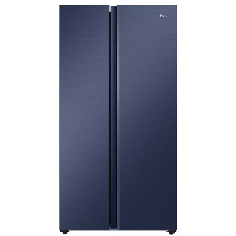 海尔（Haier）盛宴618L对开门冰箱黑金净化一级能效风冷无霜超大容量蓝色BCD-618WGHSSEDBL国家补贴