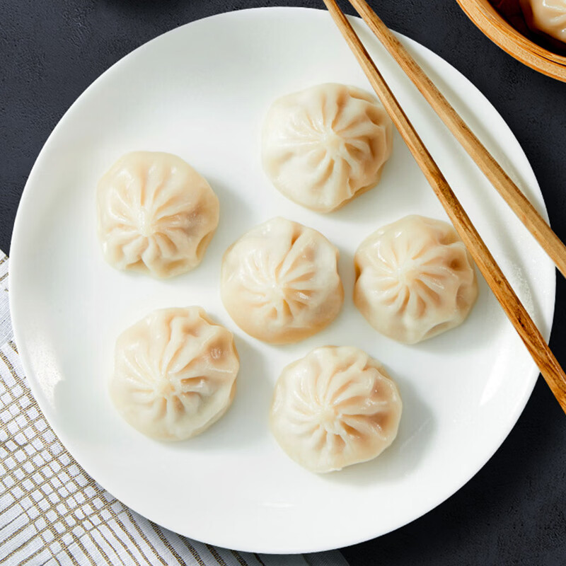 思念猪肉灌汤小笼包600g*3袋约75只 速食营养早餐半成品食品早点 猪肉灌汤小笼包600g*6袋