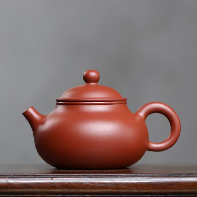 京峰阁 茶具套装 宜兴原矿全手工容天泡茶壶整套高档轻奢紫砂壶家用送礼 全手工容天紫砂壶套组【吴亚维】 6人饮 10件