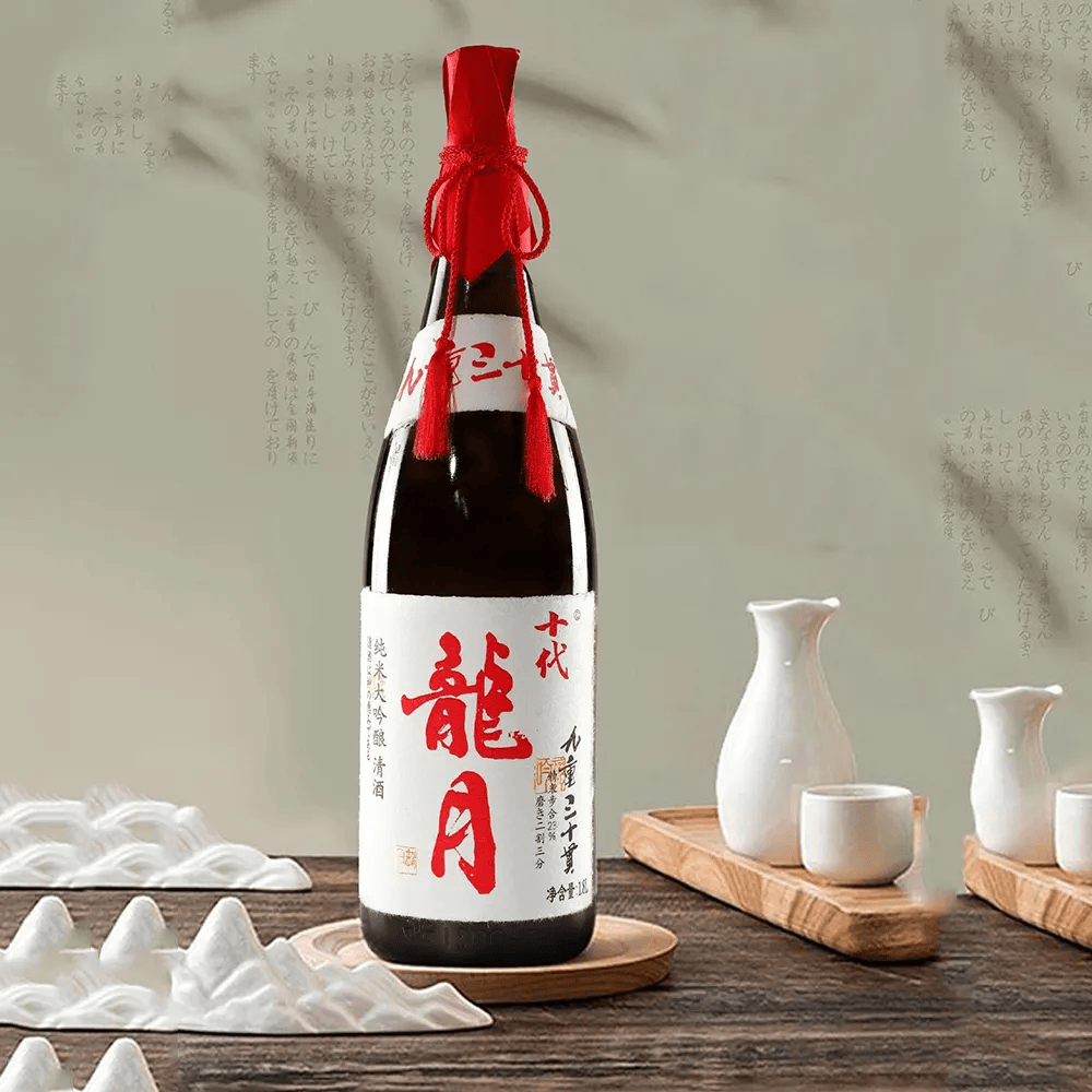 十代龙月国产好酒纯米大吟酿23%二割三分清酒   1800ml