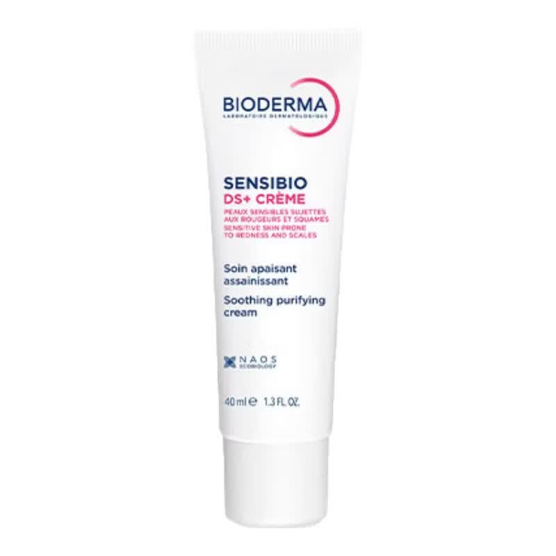 贝德玛（BIODERMA）【官方正品】DS洗发水DS乳脂敏皮头皮面部改善泛红去屑净脂小白管 DS乳40ml