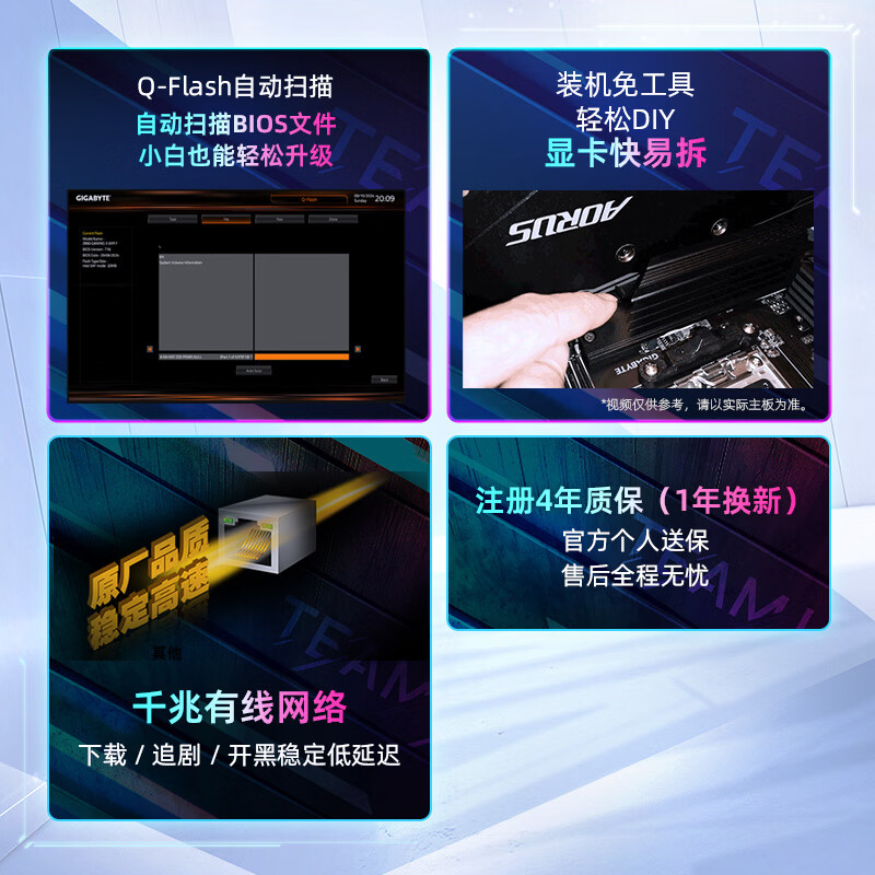 技嘉 超耐久B860M E GEN5 DDR5 图 4