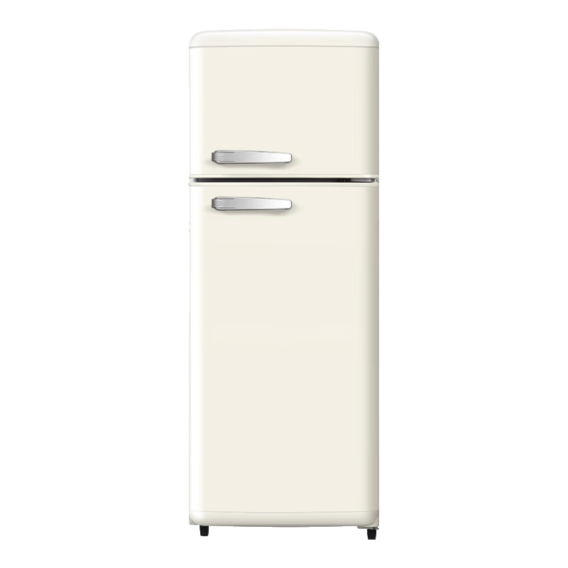 西泠serene复古冰箱小型家用冰箱大容量租房宿舍电冰箱 化妆品网红双门冰箱一级能效冷藏冷冻节能轻音 236升 一级能效 奶油白 上冷冻/下冷藏