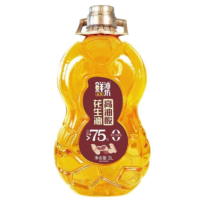 金勝鮮油坊高油酸花生油3L油酸75 源頭  金勝鮮油坊高油酸花生油3L   油酸75%   高油酸花生米