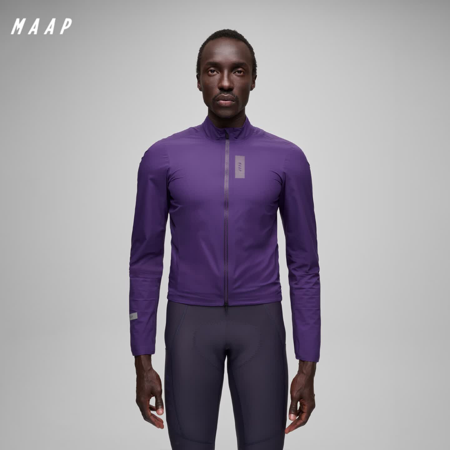 MAAP【新品】 男士 Atmos 系列 防风防雨骑行夹克风衣 暗影紫 暗影紫 L
