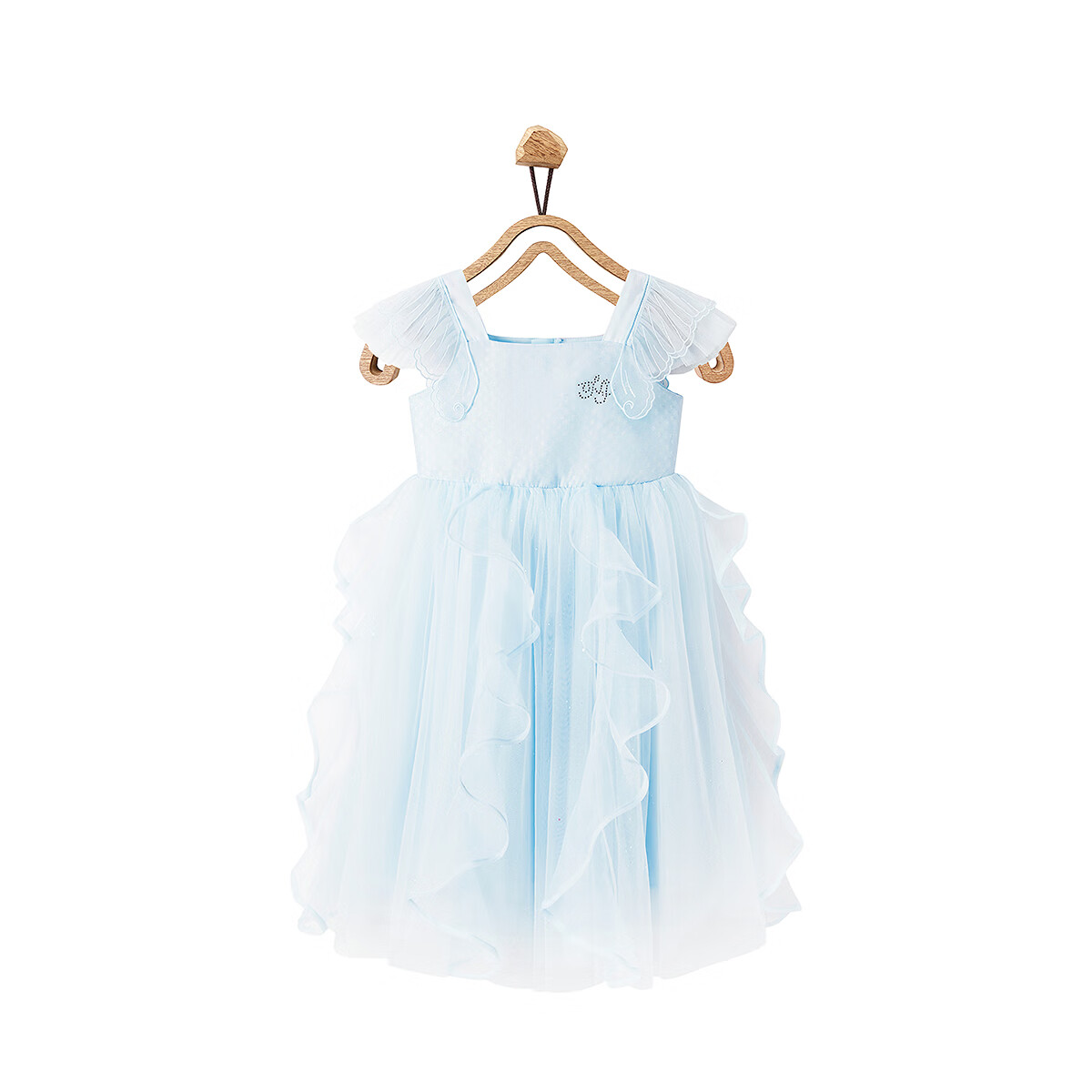 【公主系列】MINIPEACE太平鸟童装女童连衣裙夏季镶钻礼服公主裙