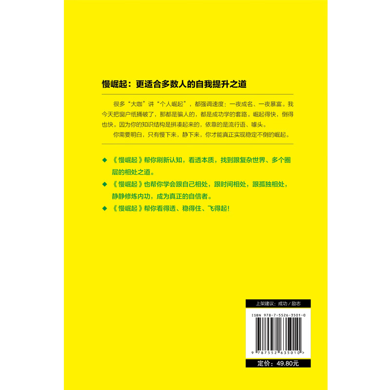 慢崛起：强烈认识到“我”就是自己好的品牌详情图