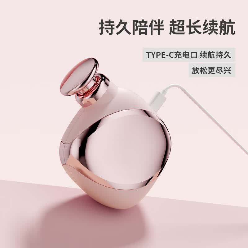 按摩器口袋筋膜枪便携手持式Mini按摩仪迷你按摩器健身肩颈背全身肌肉多功能按摩情人节礼物推荐 【掌心款Mini筋膜枪】10KG压力反馈/少女粉 保价618