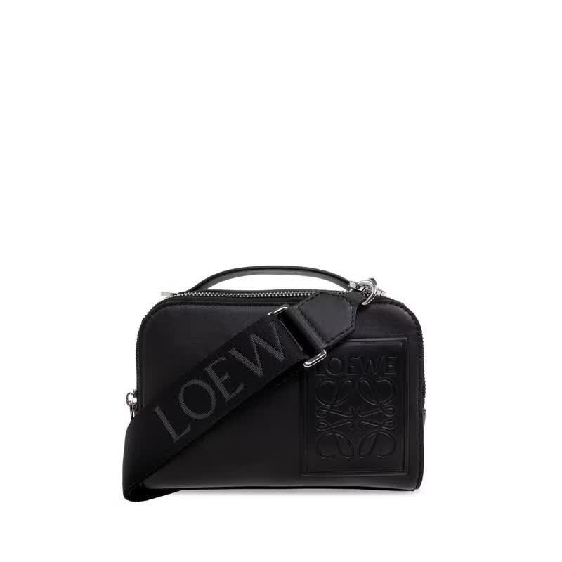 罗意威（LOEWE） SS26 轻奢 男士  BAGS 黑色单肩包 Black 均码
