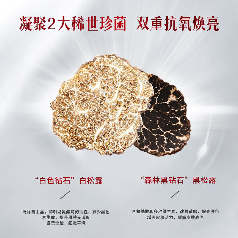 理菲【明星同款】理菲白松露灯泡肌透润面膜多重焕亮长效紧致舒缓面膜 2盒装 5片/盒