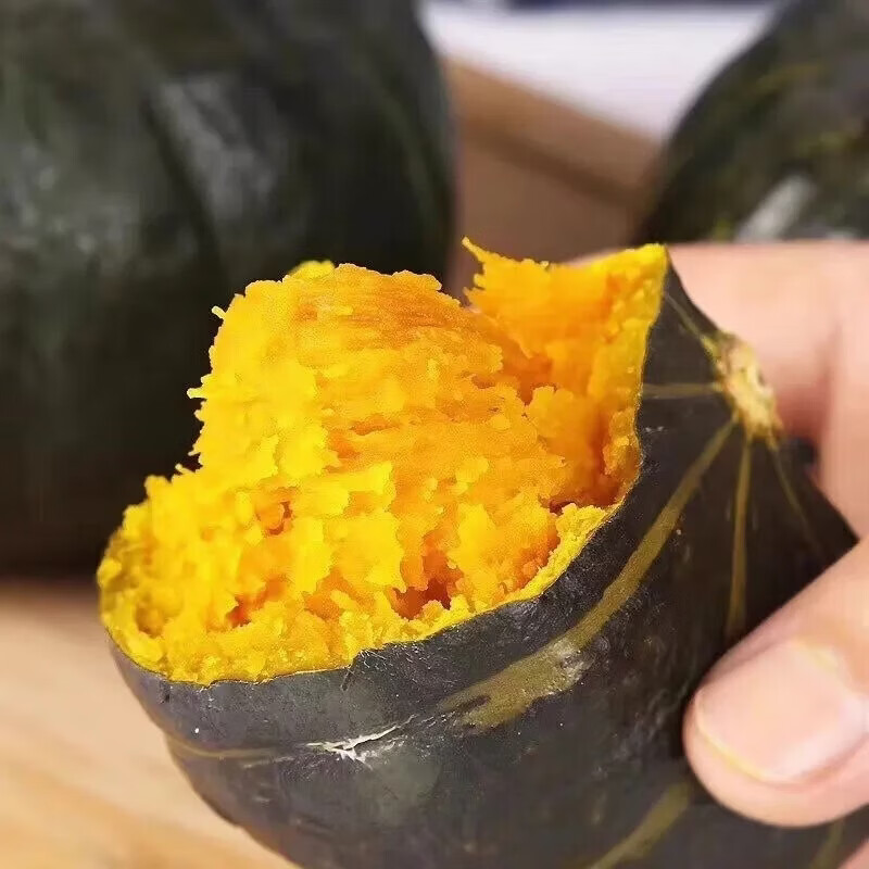 玖原农珍  贝贝板栗南瓜现摘新鲜南瓜含箱 5斤优选果250g+