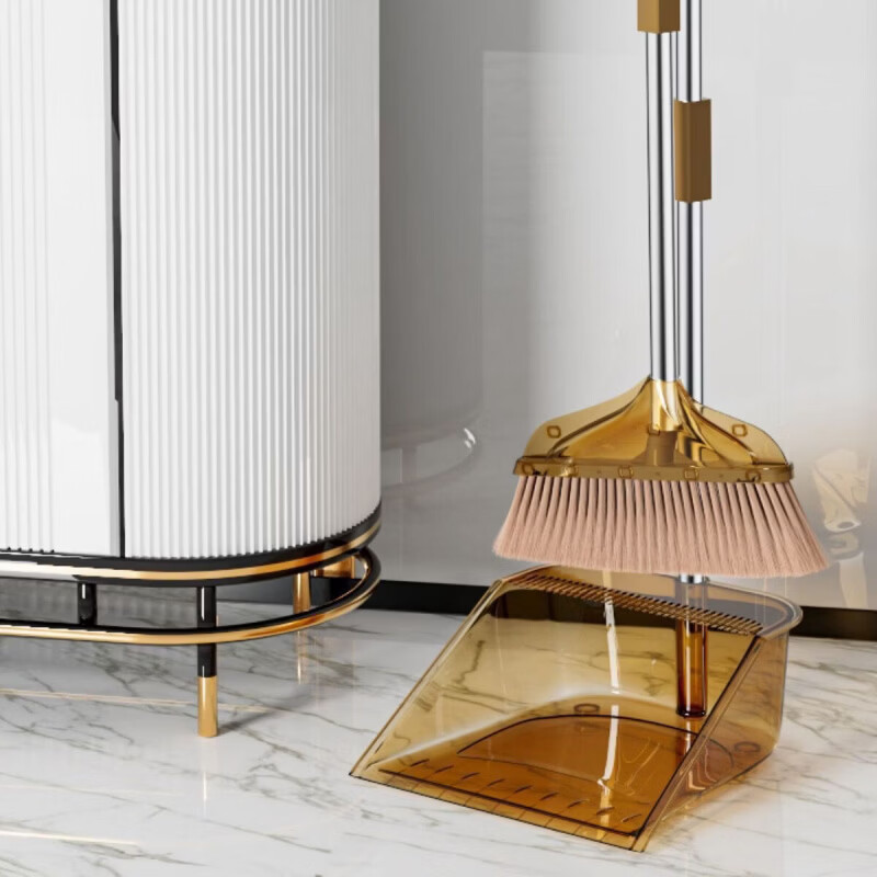 L小红书同款家用两件套AA 颜色随机扫把+簸箕2件套装