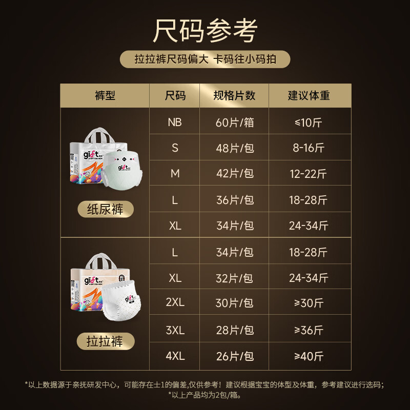 亲抚【安心国货】微生态pro丝柔大吸量防侧漏纸尿裤尿不湿1包 纸尿裤 XL码 34片/包(1包)