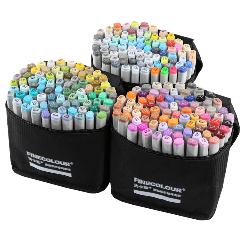 �����գ�FINECOLOUR�� һ���ƾ��������˱ʻ滭ѧ����ˮ�ʱʲ�ɫ���˱�240ɫ��ɫ������װ ȫ��240ɫ 728Ԫ