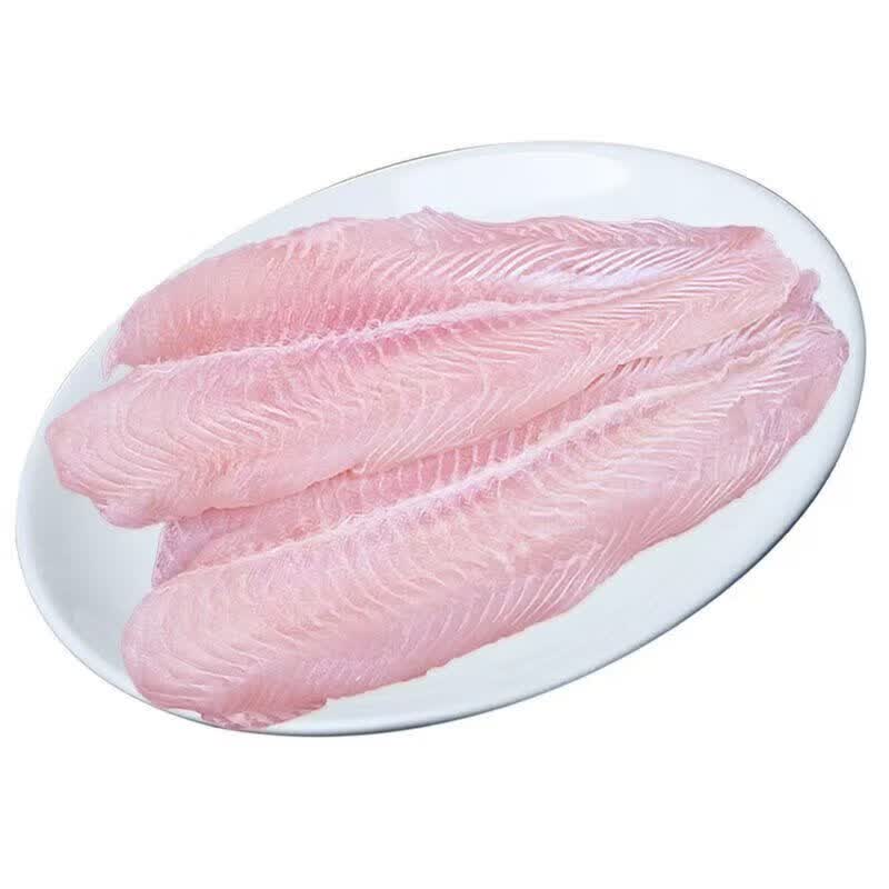 添渔港巴沙鱼片商用餐饮店无刺无骨巴沙鱼柳酸菜鱼 5斤【约10片】